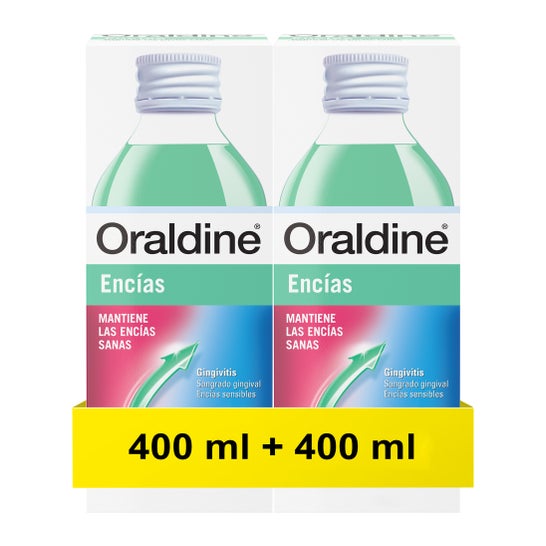Oraldina Anti-Gengivite Gengivite Colutório 2x400ml