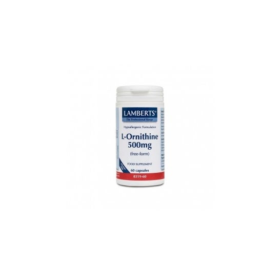 Lamberts Ornithine Hcl 500 Mg 60 Boné