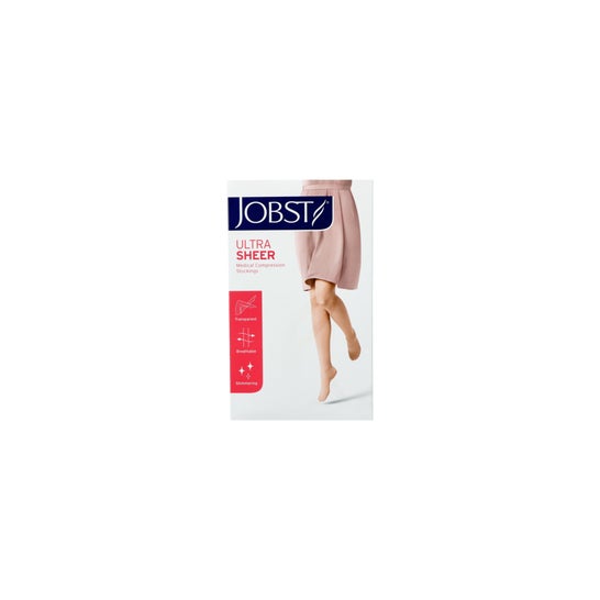 Jobst UltraSheer Meias de Compressão Cor Natural T Regular 1 Par