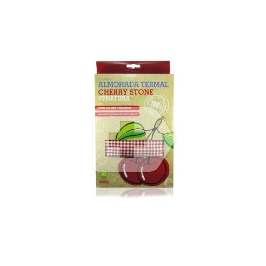 VP Natura Cherry Stone travesseiro térmico frio / calor 1ud