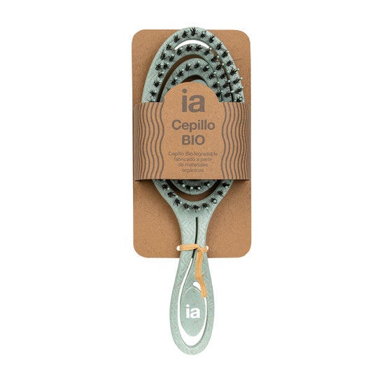 Interapothek Escova Desembaraçadora de Cabelo Verde Pastel 1 unid.