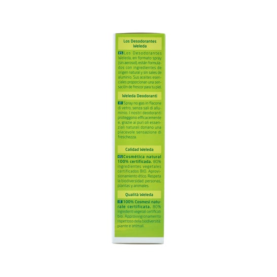 Weleda desodorizante de citrinos spray 100ml