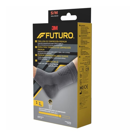 Futuro Tornozeleira de Compressão Premium S M 1 unid.