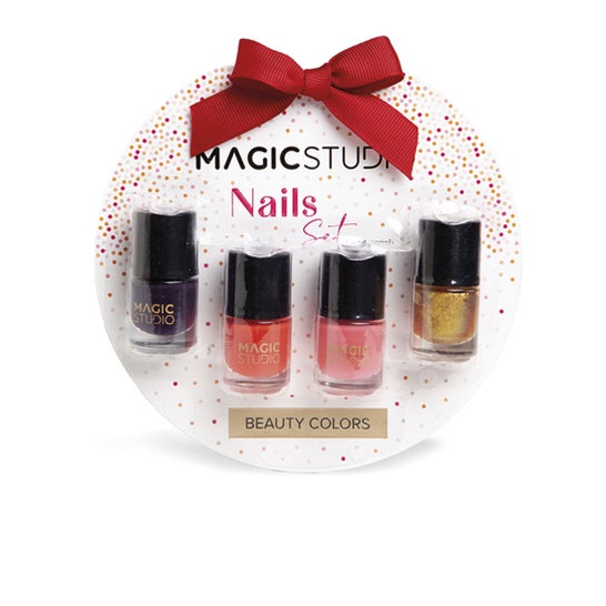 Magic Studio Colorful Nails Set 4 Unidades