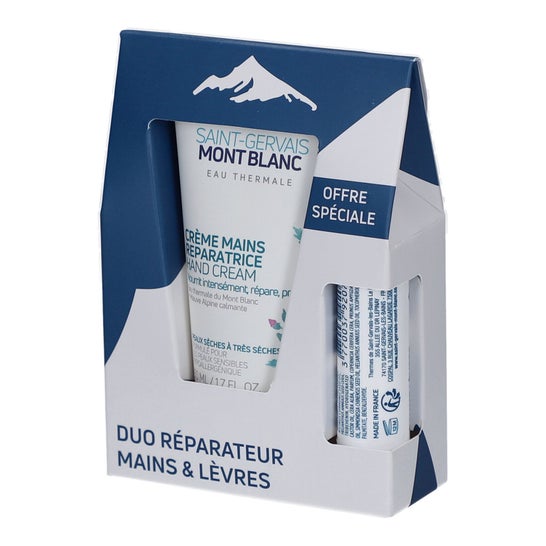 Saint-Gervais Mont Blanc Duo Reparador para Mãos & Lábios