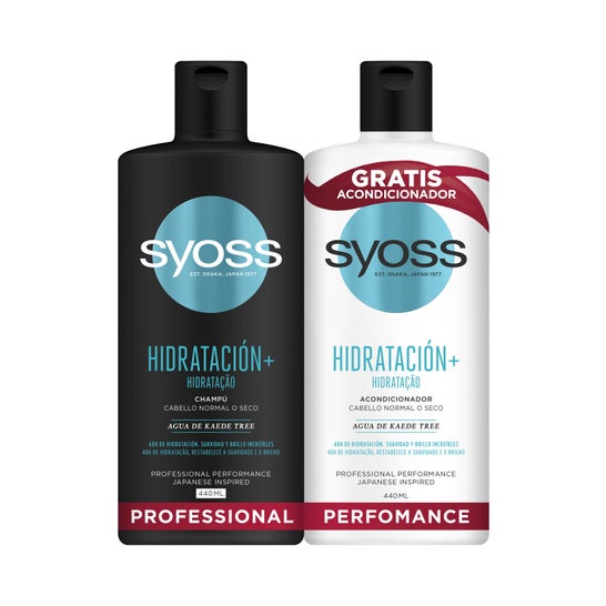 Shampoo Hidratante Syoss + Conjunto Amaciador 2 peças