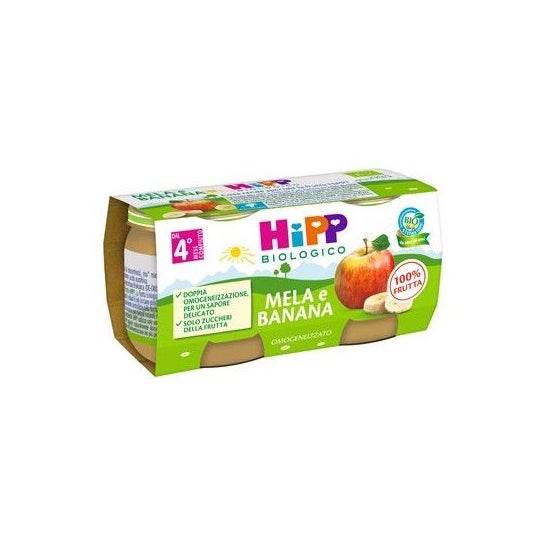 Hipp Apple Banana 2x80g
