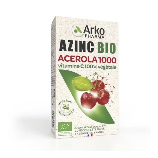 Arkopharma Azinc Vegetal Acero 1000 Bio 30comp