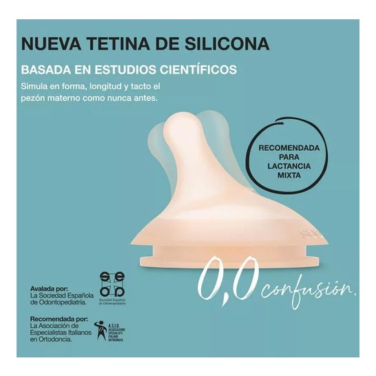 Suavinex Zero Zero Biberon Anticolico Silicona 1ud Suavinex Zero Zero Biberon Anticolico Silicona 1ud