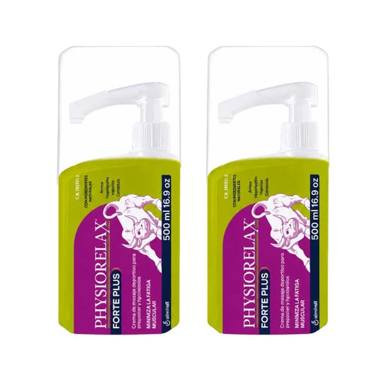 Physiorelax Duplo Forte Plus Creme 2x500 ml