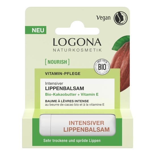 Logona Bálsamo Intensivo Labial Cacau 4.6 g