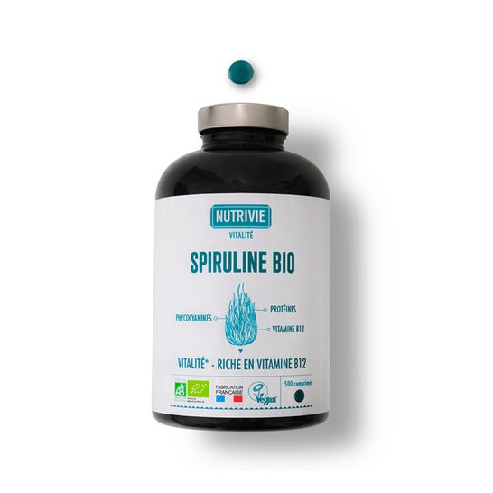 Nutrivie Espirulina Bio 500comp