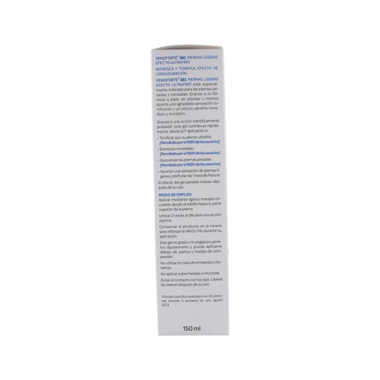 Venoforte gel pernas leves 150ml