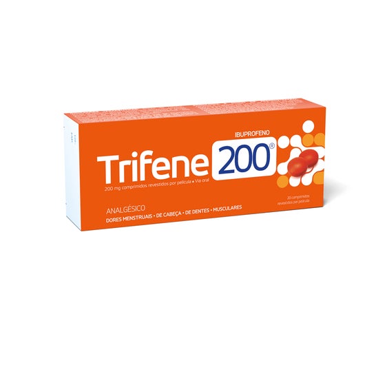 Medinfar Trifene 200 Ibuprofeno 200mg 20comp