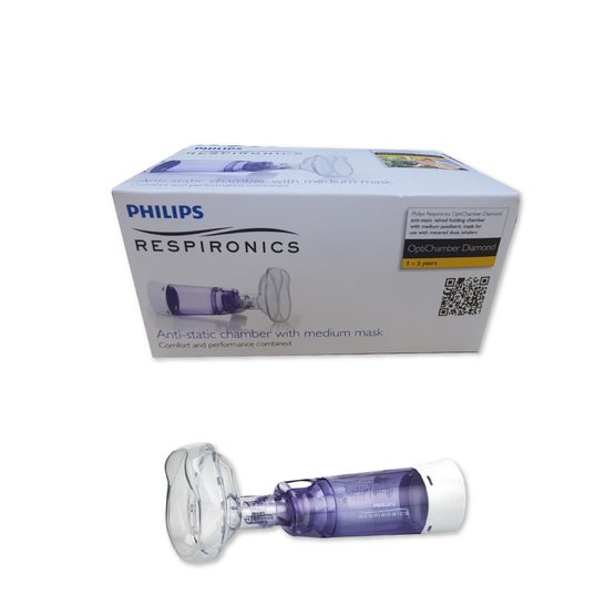 Philips Respironics Optichamber Diamond 1079820 Câmara 1 Unidade