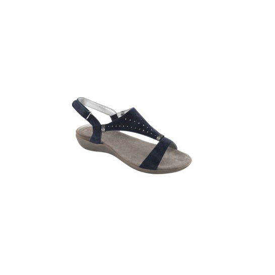 Scholl Marion Sandália Navy Blue Pewter Tamanho 36 1ut