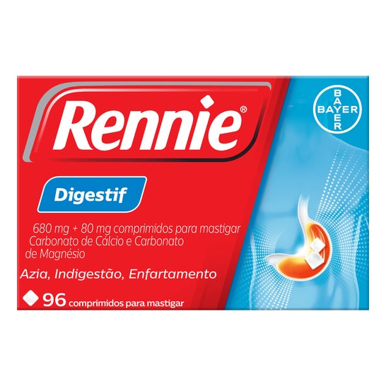 Rennie Digestif 680mg + 80mg 96comp