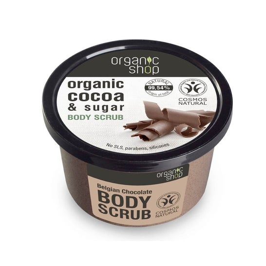 Loja Orgânica Body Scrub Belga de Chocolate