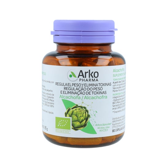 Arkopharma Alcachofa 80 Capsulas Arkopharma, 80 Capsulas