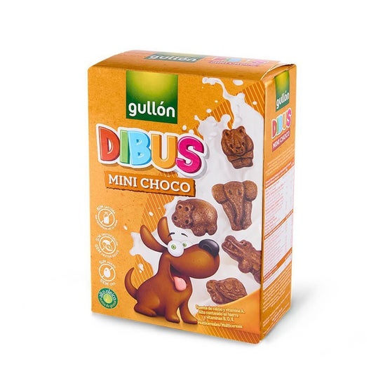 Gullon Dibus Mini Biscoitos de Chocolate Bio 250g