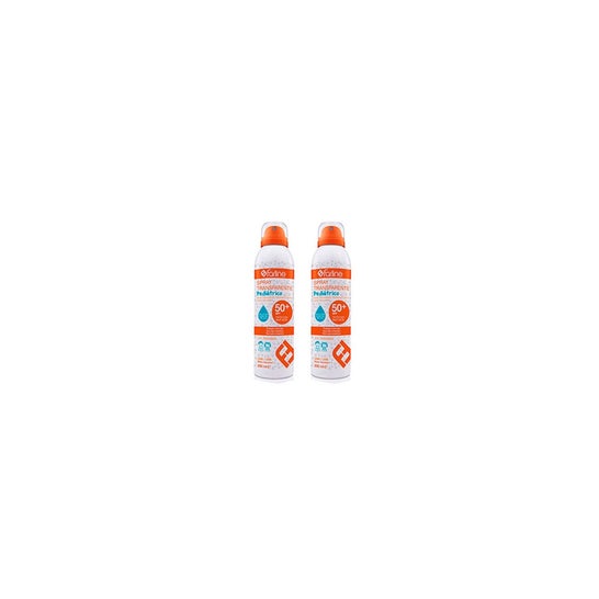 Farline Duo Spray Transparente Pediátrico Spf50+ 2x200ml