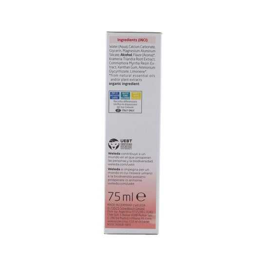 Creme Dental Weleda Ratanhia 2 X 75 Ml
