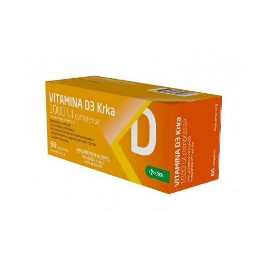 Krka Vitamina D3 1000 Ui 60comp