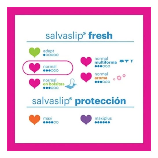 Salva Slip Evax 50uds normais Salva Slip Evax 50uds normais