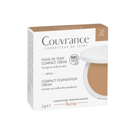 Avène Couvrance Base Maquillaje SPF30 1.3 Miel 8.5g