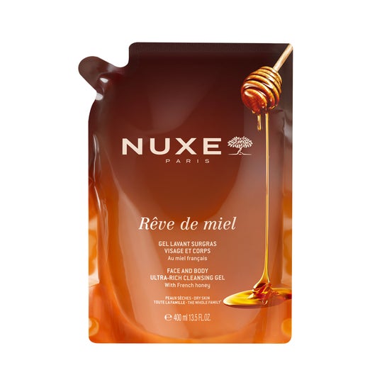 Nuxe Rêve de Miel Gel Limpiador Dermatológico Eco-Refill 400ml