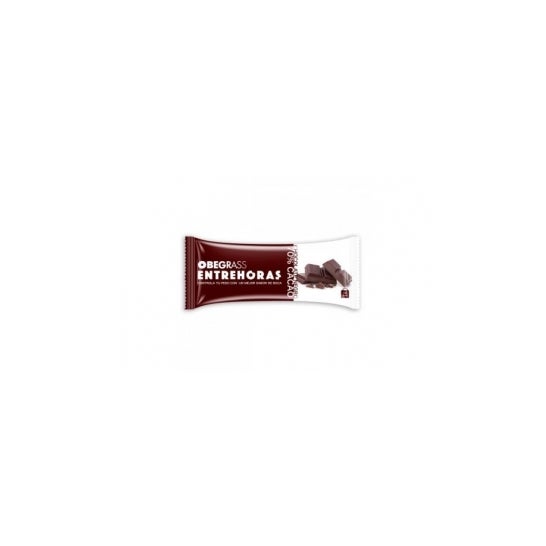 Obegrass Entrehoras barra de chocolate preto 1pc