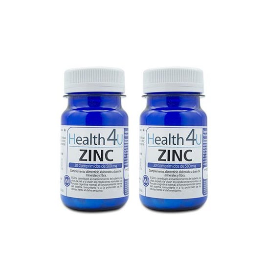 Health 4U Pack Zinco 500mg 2x30comp