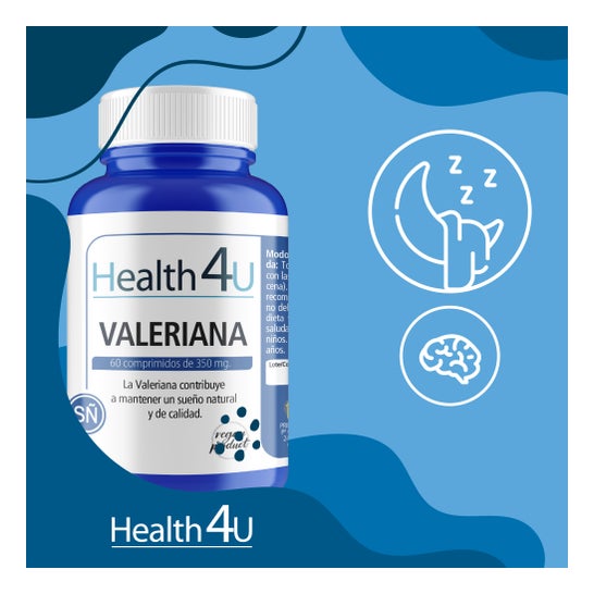 H4U valeriana 350mg 60 comprimidos