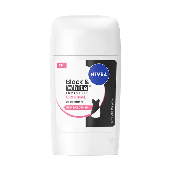 Nivea Black & White Invisible Original Desodorizante em Stick 50 ml