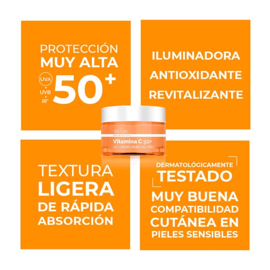 Natysal Vitamina C50+ Creme 50ml Natysal Vitamina C50+ Creme 50ml