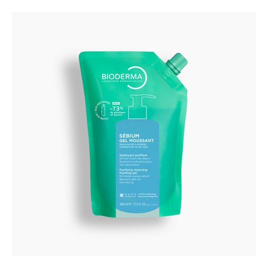 Bioderma Sébium Gel Espumoso Recarga Ecológica 400 ml
