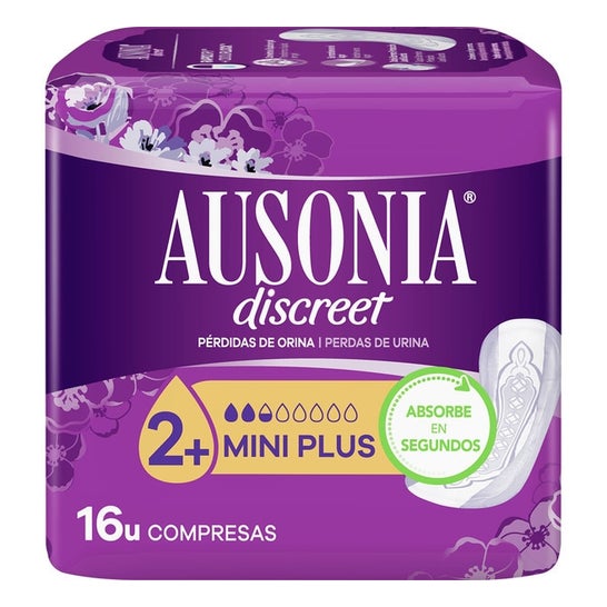 Ausonia Discreet Mini Plus 16 Unidades