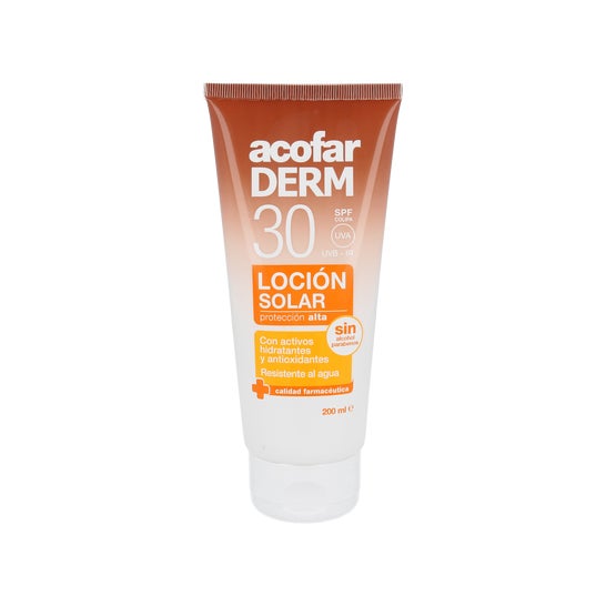 Acofarderm Locion Solar Spf30+ 200ml