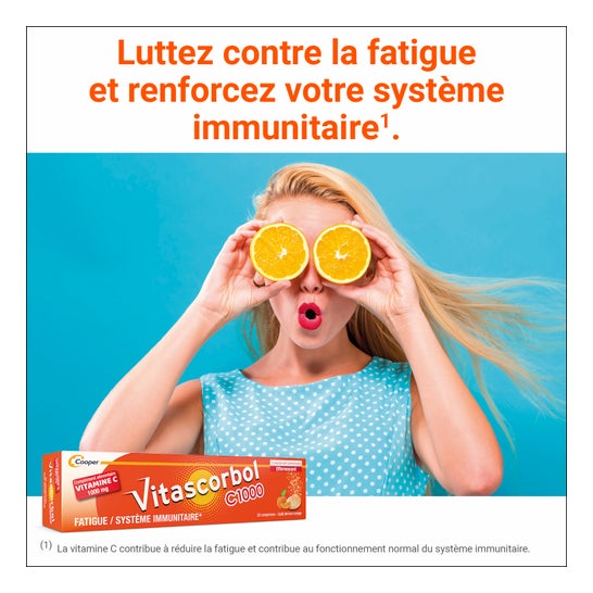Vitascorbol C1000 20comp Effervescents