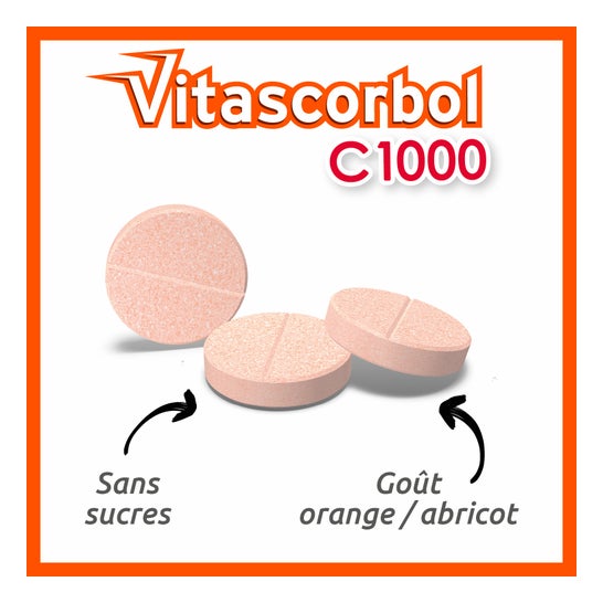 Vitascorbol C1000 20comp Effervescents