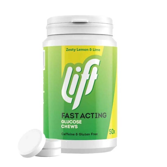 Lift Glucotabs Fast Acting Limon 50uds