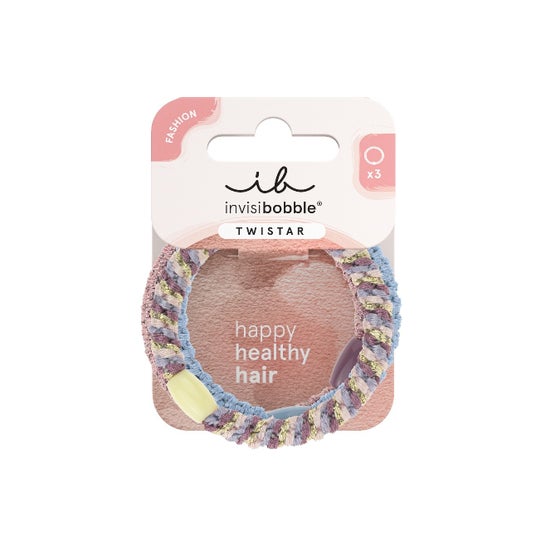 Invisibobble Fashion Twistar Elásticos Lavender 3 Unidades