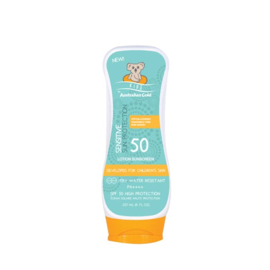 Loção Sensitive Kids Australiana Gold SPF50 237ml
