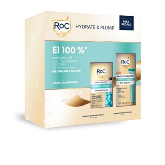 RoC Hydrate & Plump Serum Ácido Hialurónico Kit