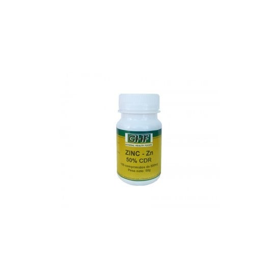GHF Zinco 50% Cdr 500mg 100comp