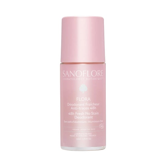 Sanoflore Desodorante Flora 48h Roll-on 50 ml