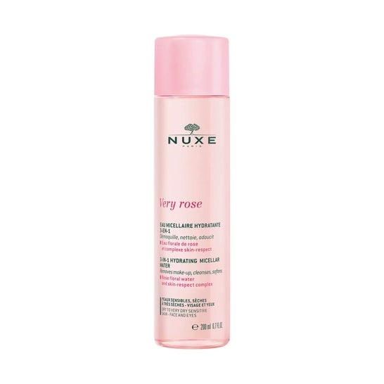 Água Micelar Hidratante Rosa Muito Luxuosa 3 Em 1 200Ml