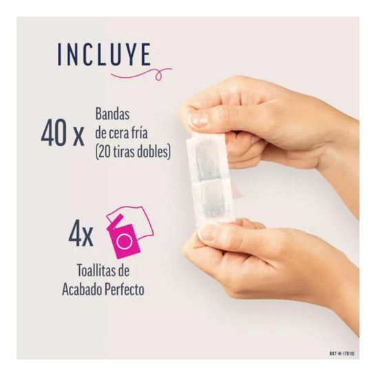 Veet Banda Cera Depilatoria Facial 40uds Veet Banda Cera Depilatoria Facial 40uds