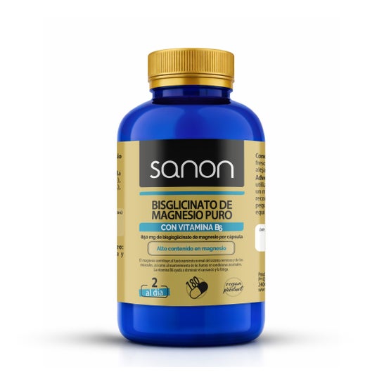 Sanon Bisglicinato de Magnésio Puro 180 caps
