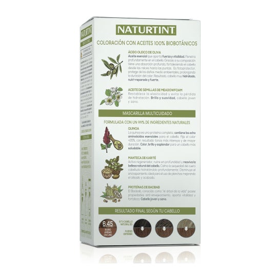 Corante Naturtint Dye 6.45 RuBio Dark Amber